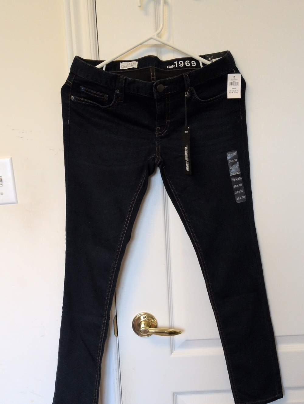 GAP Women's Dark Blue  Skinny Jeans